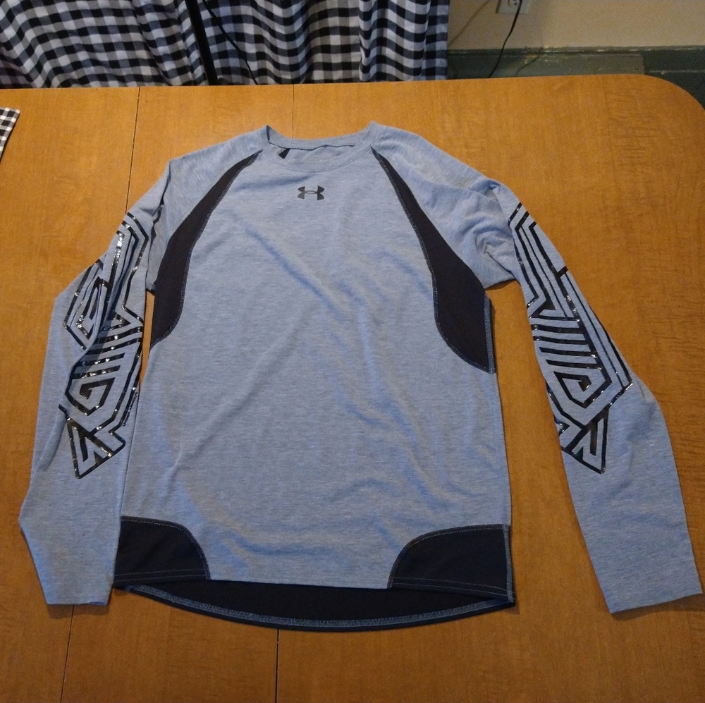 Mens Under Armour Heat Gear L/S Tee Medium